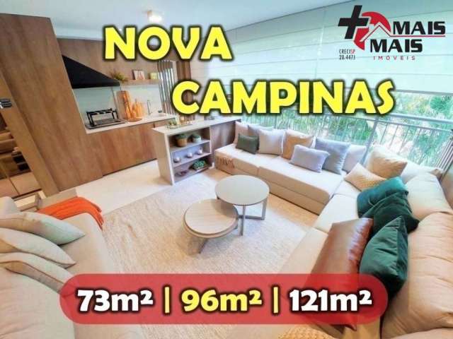 Nova Campinas 3 dormitórios 2 vagas 96m² Grand Wish