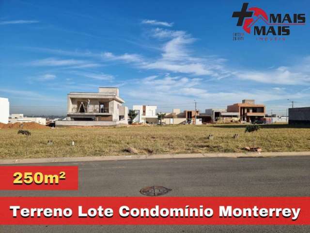 Terreno a venda no Condomínio Monterrey - Monte Mor