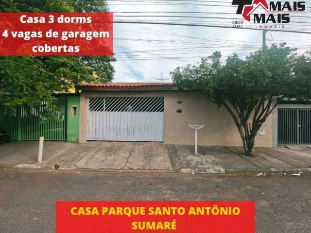 Casa 3 dormitorios mais edícula Parque Santo Antônio Sumaré