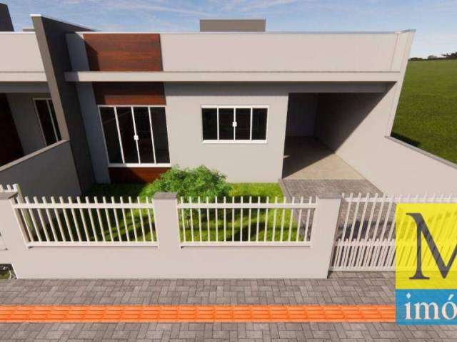 Casa com 2 dormitórios à venda, 86 m² por R$ 430.000,00 - Praia de Armação do Itapocorói - Penha/SC