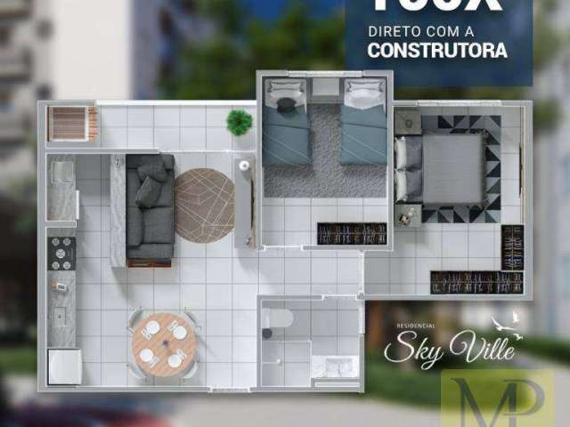 Apartamento com 2 dormitórios à venda, 57 m² por R$ 331.000,00 - São Cristóvão - Barra Velha/SC