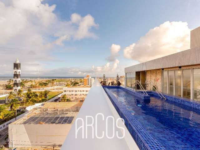 Apartamento no Grand Smart Residence, Coroa do Meio, a poucos passos da praia