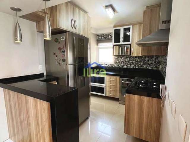 Apartamento à venda, sacada com vidro,  2 Quartos, 1 Suíte, 2 Vagas, 83M², Jaguaré, São Paulo - SP