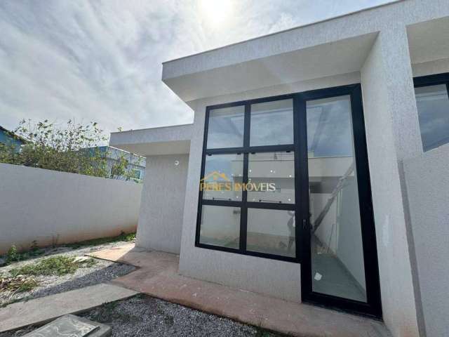 Excelente casa linear com quintal, 3 quartos à venda, 80 m², próximo da rodovia! - Enseada das Gaivotas - Rio das Ostras/RJ