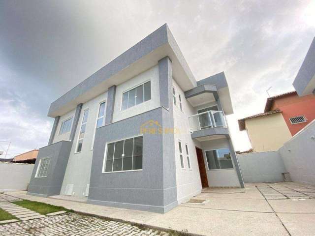 Excelente casa duplex em condomínio com 3 quartos à venda, 108 m² - Extensão do Bosque - Rio das Ostras/RJ