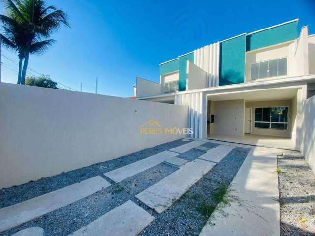 Casa com 3 quartos à, 162 m² por R$ 769.000 - Ouro Verde - Rio das Ostras/RJ