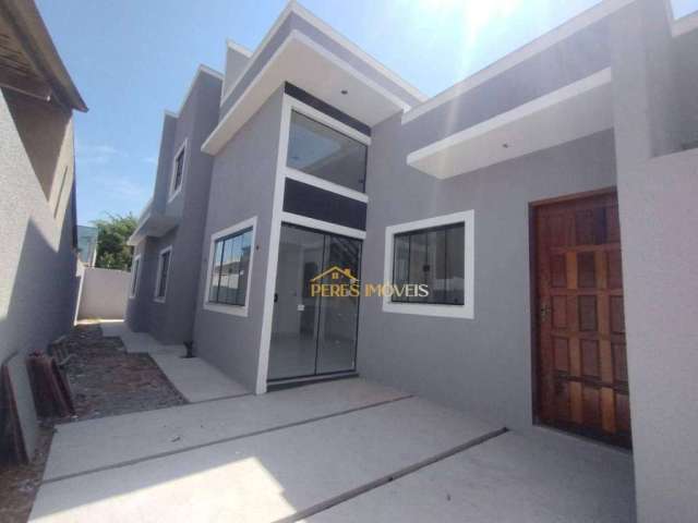 Casa com 3 dormitórios à venda, 80 m² por R$ 360.000,00 - Chácara Mariléa - Rio das Ostras/RJ