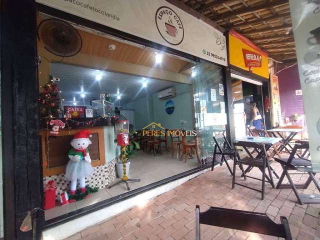 Cafeteria á venda no shopping  TOCOLÂNDIA, Costa Azul. Rio das Ostras/ RJ.