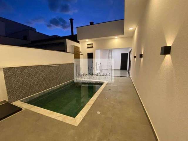 Casa com 3 dormitórios à venda, 196 m² por R$ 1.290.000,00 - Condomínio Residencial Milano - Indaiatuba/SP