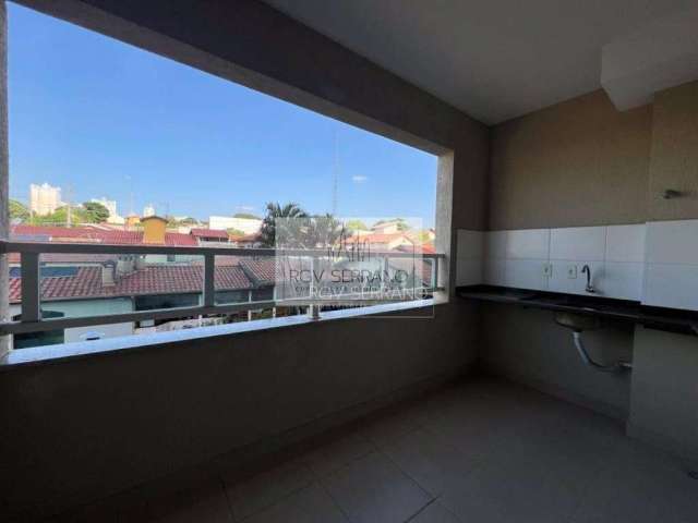 Apartamento com 3 dormitórios para alugar, 82 m² por R$ 3.150,00 - Vila Teller - Indaiatuba/SP