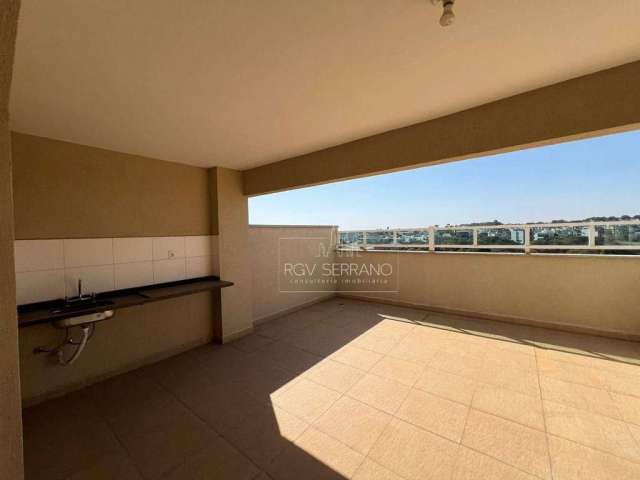 Apartamento para alugar, 163 m² por R$ 4.140,00/mês - Vila Teller - Indaiatuba/SP