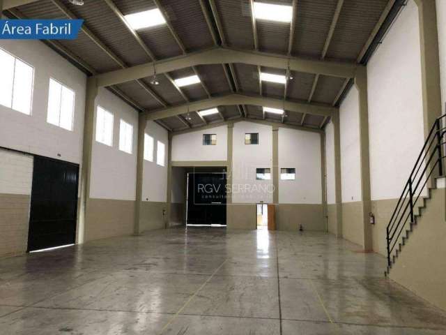 Galpão para alugar, 564 m² por R$ 19.000,00/mês - Comercial Vitória Martini - Indaiatuba/SP