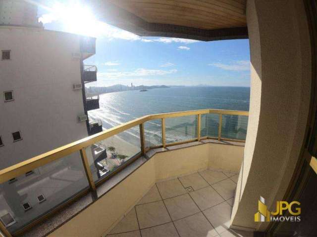 Apartamento com 2 dormitórios para alugar, 100 m² por R$ 6.500,00/mês - Frente Mar - Balneário Camboriú/SC