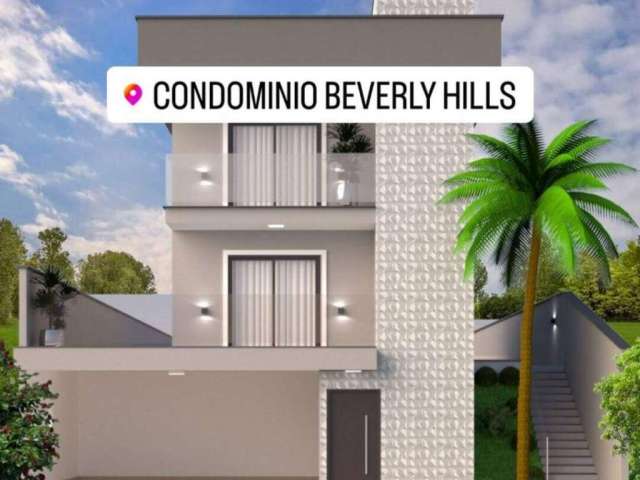 Casa a venda no condomínio beverly hills - jandira.