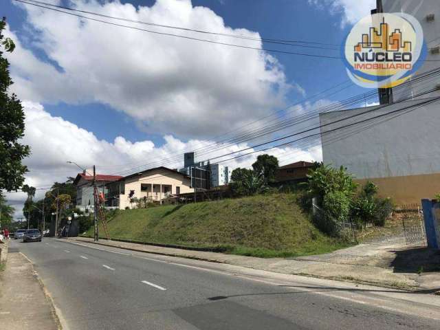 Terreno à venda, 1075 m² por R$ 1.200.000,00 - Aventureiro - Joinville/SC