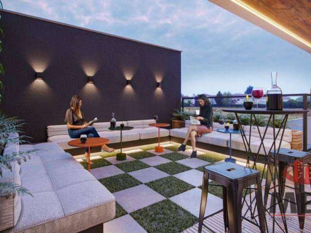 Apartamento Garden com 1 dormitório à venda, 51 m² por R$ 461.280,00 - Bucarein - Joinville/SC