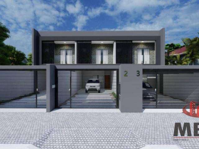 Casa com 3 dormitórios à venda, 135 m² por R$ 590.000 - Iririú - Joinville/SC