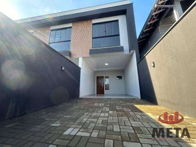 Casa com 3 dormitórios à venda, 109 m² por R$ 509.000,00 - Guanabara - Joinville/SC