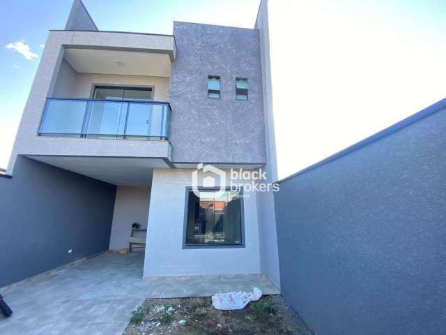 Sobrado com 3 dormitórios à venda, 155 m² por R$ 680.000 - Xaxim - Curitiba/PR