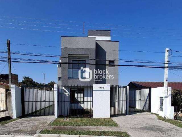 Sobrado de Frente 3 Quartos, 1 Suíte + Terraço  à venda, 107 m² por R$ 699.000 - Xaxim - Curitiba/PR