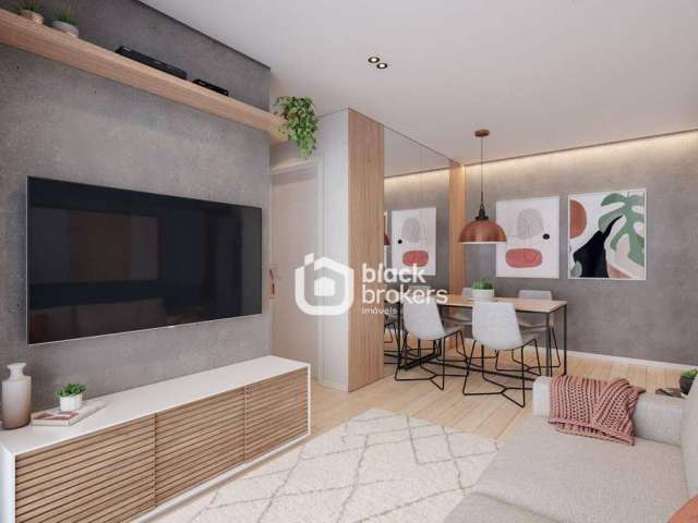 Apartamento com 2 dormitórios à venda, 52 m² por R$ 302.529 - Xaxim - Curitiba/PR