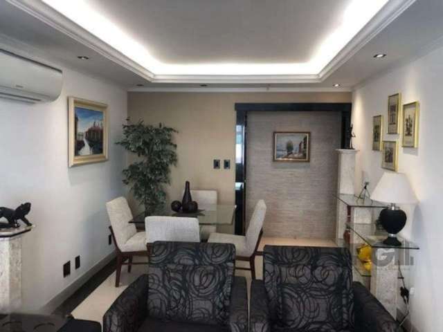 Apartamento de 72m² com 2 dormitórios sendo 1 suíte, living 2 ambientes, cozinha montada, sala de estar, área de serviço separada, dependência com armários, banheiro social e vaga escriturada coberta.