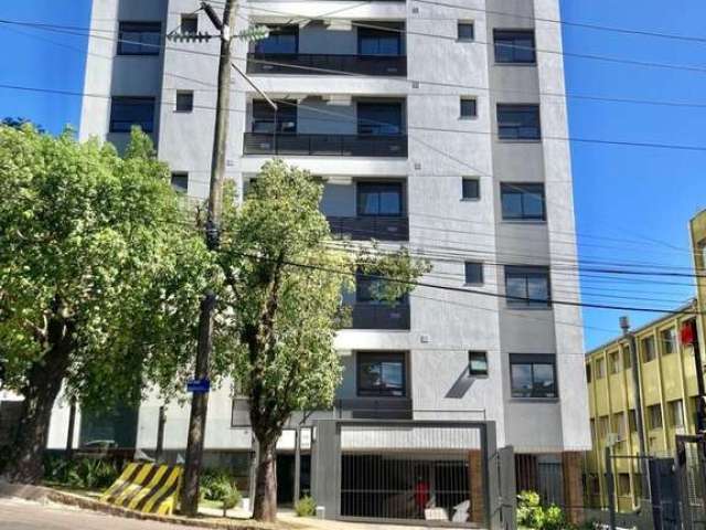 Vende apartamento 02 dormitórios, sendo 01 suíte, bairro Passo da Areia, 02 banheiros, sala de estar/jantar, cozinha americana com churrasqueira e área de serviço, 1 vaga de estacionamento coberta e t