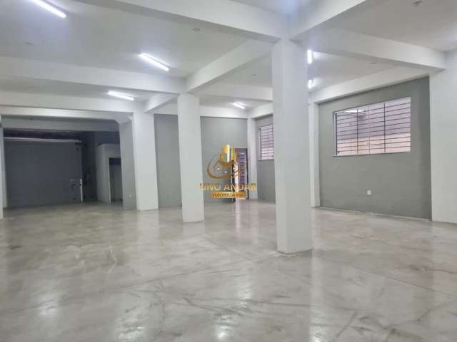 Salão comercial de alto padrão para locação em Guarulhos-SP, Jardim Tranquilidade - 1 sala, 4 banheiros, 160m².