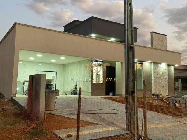 Casa em condomínio fechado com 3 quartos à venda na Rua JV 16, 135, Residencial Condomínio Jardim Veneza, Senador Canedo, 170 m2 por R$ 1.200.000