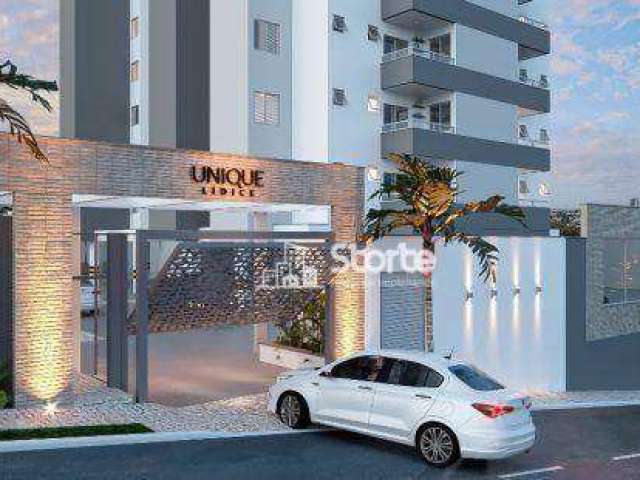 Apartamentos com 2 dormitórios à venda, 53,54m² à 58,30m² sendo a partir de R$ 350.532,00 - Lidice - Uberlândia/MG