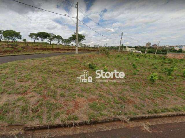 Terreno de esquina à venda, 351,69m² por R$ 193.429 - Park dos Ipês (Shopping  Park) - Uberlândia/MG