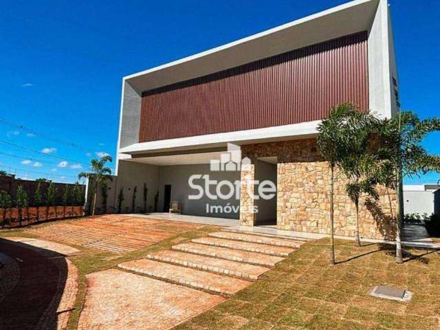 Casa com 4 dormitórios à venda, 318 m² por R$ 3.700.000,00 - Condomínio Golden Village - Jardim Sul - Uberlândia/MG