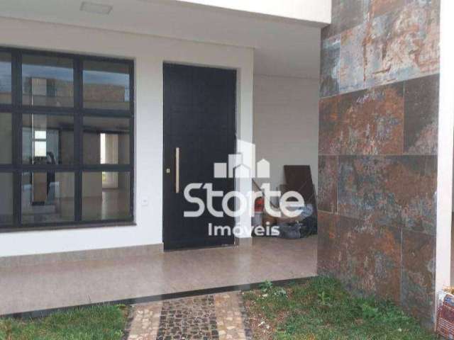 Casa nova com 3 dormitórios à venda, 162m² por R$ 850.000 - Shopping  Park - Uberlândia/MG