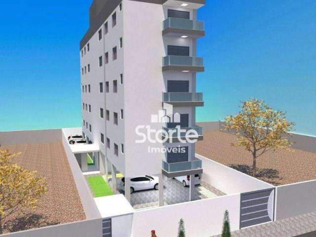 Apartamento com 3 dormitórios à venda, 82 m² por R$ 450.000,00 - Presidente Roosevelt - Uberlândia/MG