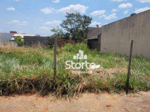 Terreno à venda, 300 m² por R$ 270.000,00 - Novo Mundo - Uberlândia/MG