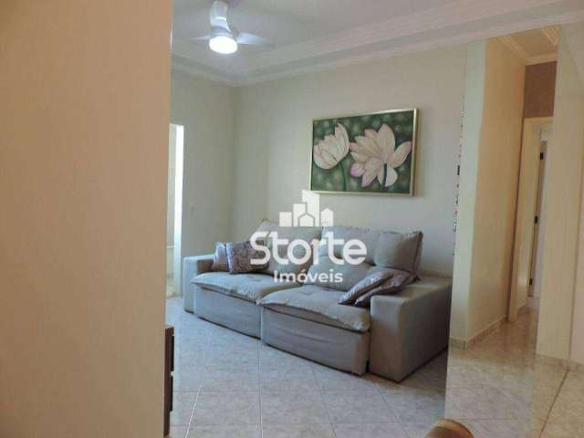 Apartamento mobiliado com 3 dormitórios à venda, 95 m² por R$ 390.000 - Santa Mônica - Uberlândia/MG