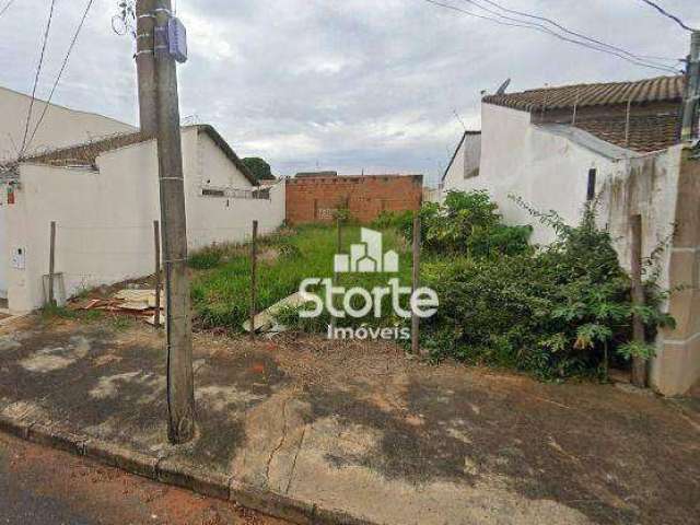 Terreno à venda, 250 m² por R$ 316.000,00 - Alto Umuarama - Uberlândia/MG