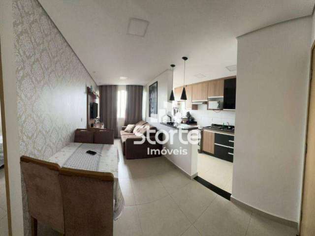 Apartamento com 2 dormitórios à venda, 53,24m² por R$ 250.000 - Aclimação - Uberlândia/MG