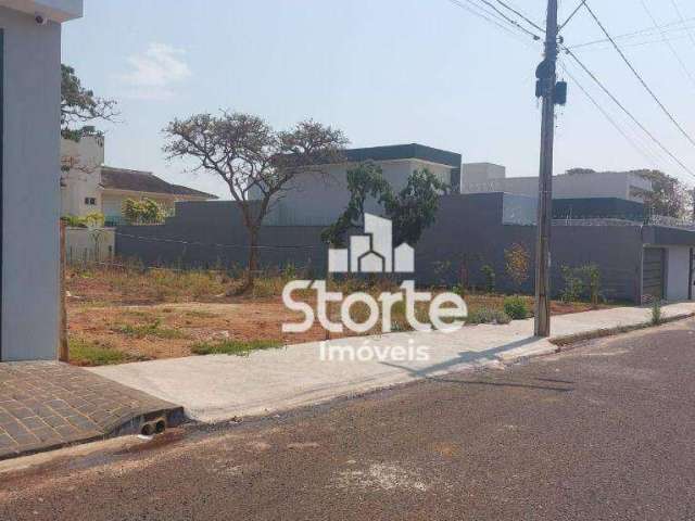 Terreno à venda, 400 m² por R$ 500.000,00 - Itapema Sul - Uberlândia/MG