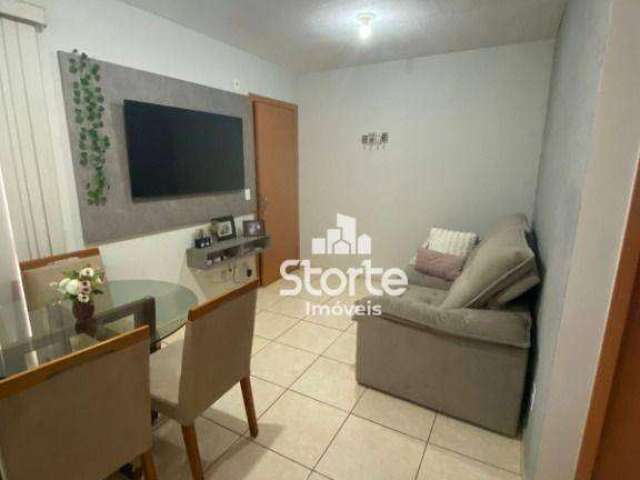 Apartamento com 2 dormitórios à venda, 48 m² por R$ 255.000,00 - Gávea Sul - Uberlândia/MG