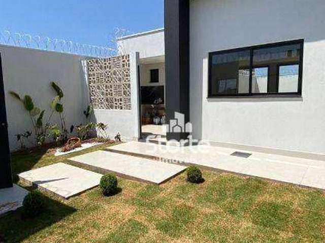 Casa com 3 dormitórios à venda, 167 m² por R$ 890.000 - Novo Mundo - Uberlândia/MG