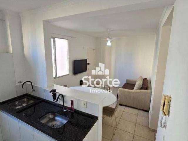 Apartamento com 2 dormitórios à venda, 43 m² por R$ 200.000,00 - Gávea - Uberlândia/MG