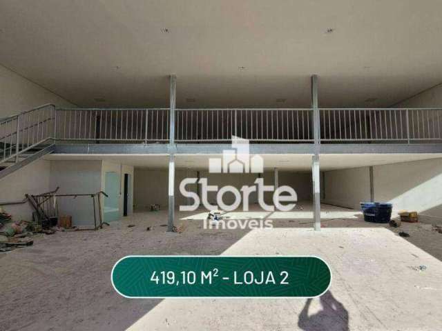 Loja para alugar, 419,10m² por R$ 14.192/mês - Santa Mônica - Uberlândia/MG