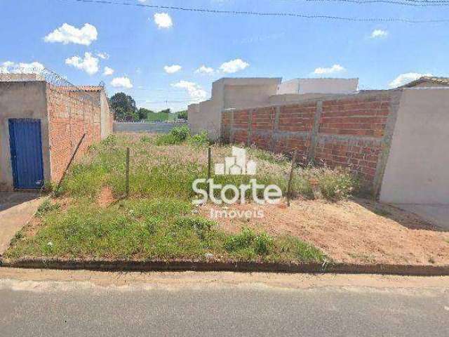 Terreno à venda, 250m² por R$ 140.000 - Monte Hebron - Uberlândia/MG