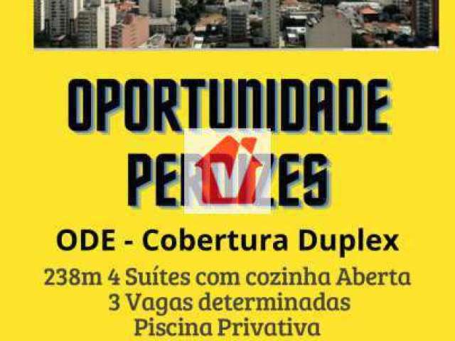 Cobertura com 4 quartos à venda na Rua Bartira, 856, Perdizes, São Paulo, 238 m2 por R$ 4.610.000