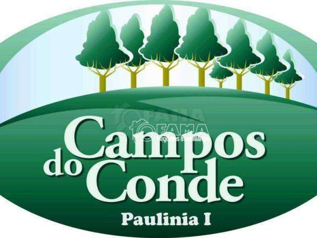 Terreno à venda, 300 m² por R$ 268.000,00 - Condomínio Campos do Conde I - Paulínia/SP