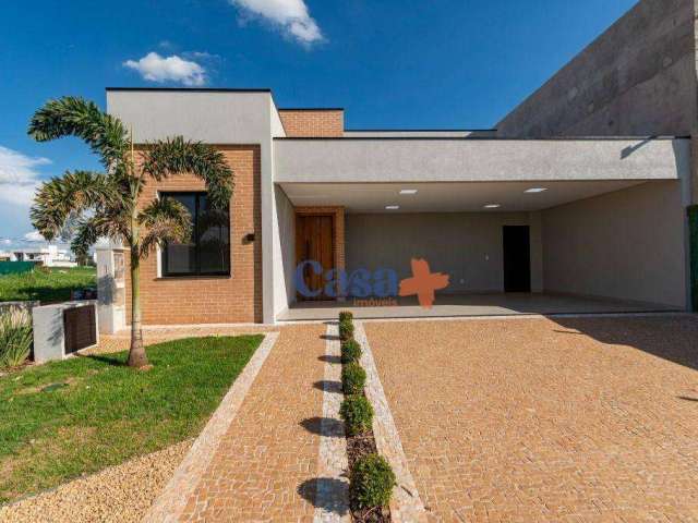 Casa com 3 dormitórios à venda, 198 m² por R$ 1.700.000,00 - Condomínio Residencial Santorini - Paulínia/SP