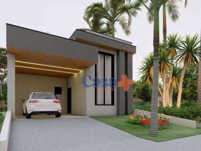 Casa à venda, 141 m² por R$ 1.040.000,00 - Condomínio Residencial Terras da Estância - Ala dos Ipês - Paulínia/SP