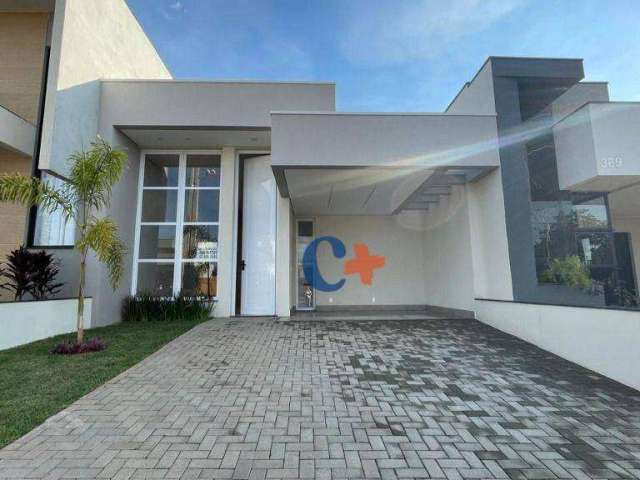 Casa com 3 dormitórios à venda, 140 m² por R$ 1.130.000,00 - Condomínio Residencial Terras da Estância - Ala do Bosque - Paulínia/SP