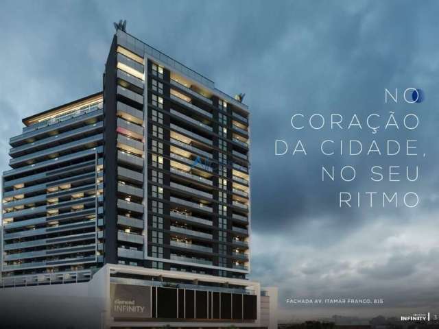 Kitnet / Stúdio à venda na Avenida Presidente Itamar Franco, Centro, Juiz de Fora, 26 m2 por R$ 189.900